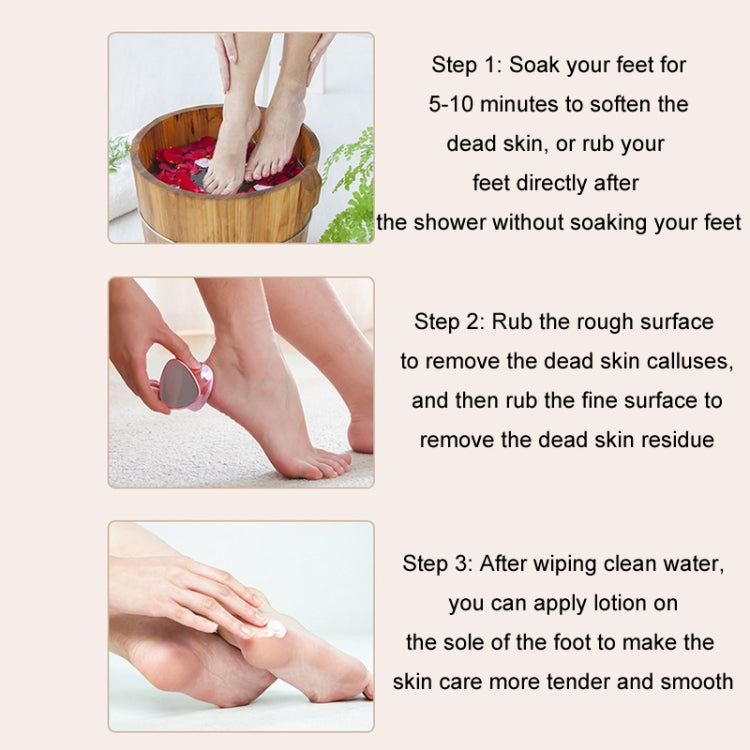 2 In 1 Hair Removal Foot Grinder Foot Peeling Pedicure Tool Epilator(Silver) - free shipping - PMC TechLife - Order now!