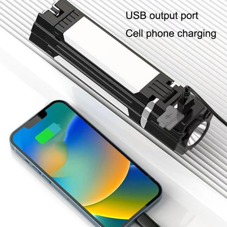 Outdoor Camping Light Folding Lighting Hangable Work Lights Multi-Function Emergency Lights 3000mAh - Camping Lighting by PMc TechLife | Online Shopping South Africa | PMc TechLife | Buy Now Pay Later Mobicred