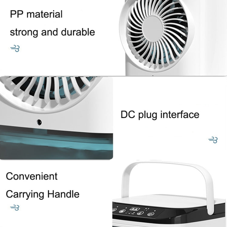 Desktop Mini Cold Air Fan Home Humidifier Dual Spray Air Conditioning Fan With CN Plug - Electric Fans by PMC TechLife | Online Shopping South Africa | PMC TechLife | Buy Now Pay Later Mobicred