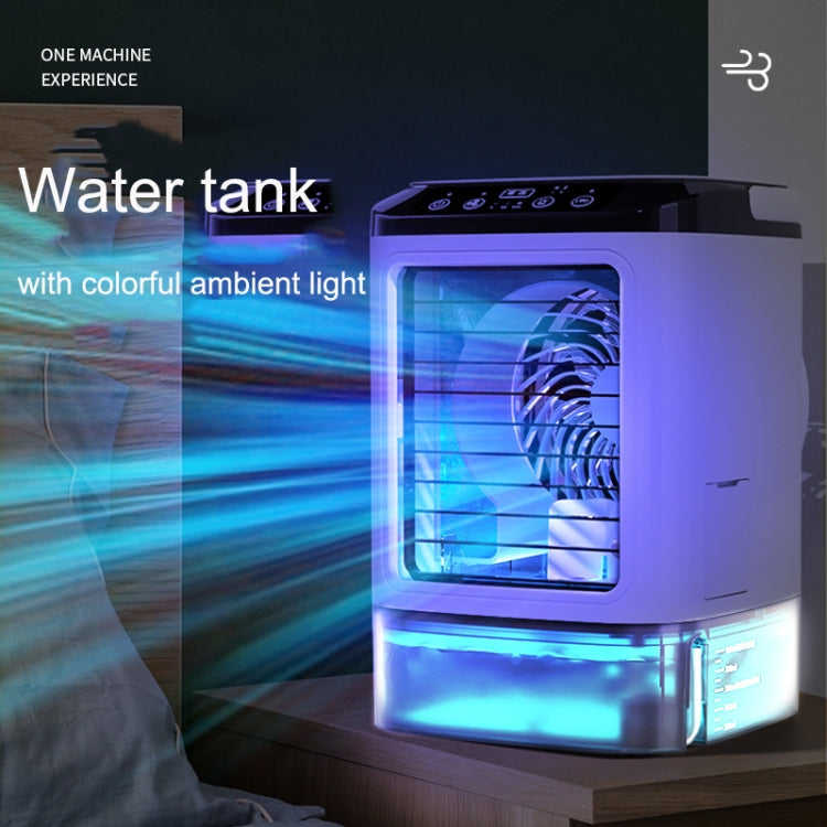 Desktop Mini Cold Air Fan Home Humidifier Dual Spray Air Conditioning Fan With CN Plug - Electric Fans by PMC TechLife | Online Shopping South Africa | PMC TechLife | Buy Now Pay Later Mobicred
