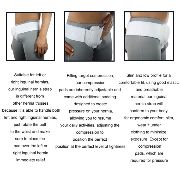 Adult Hernia Belt Groin Protection Belt, Color: Skin Color - Massage & Relaxation by PMC Jewellery | Online Shopping South Africa | PMC Jewellery