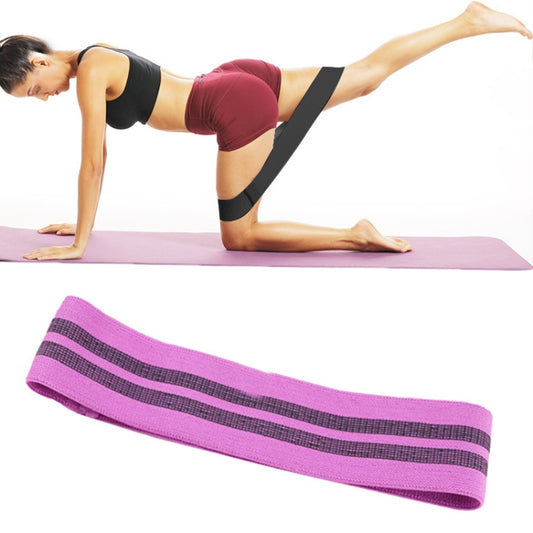 Butt Lift Squat Resistance Band Fitness Hip Elastic Band(Purple) - Yoga Belts by PMC Jewellery | Online Shopping South Africa | PMC Jewellery | Buy Now Pay Later Mobicred