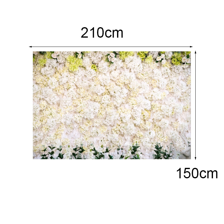 2.1 X 1.5m Festive Photography Backdrop 3D Wedding Flower Wall Hanging Cloth, Style: C-1886 - Valentines Day by PMC TechLife | Online Shopping South Africa | PMC TechLife