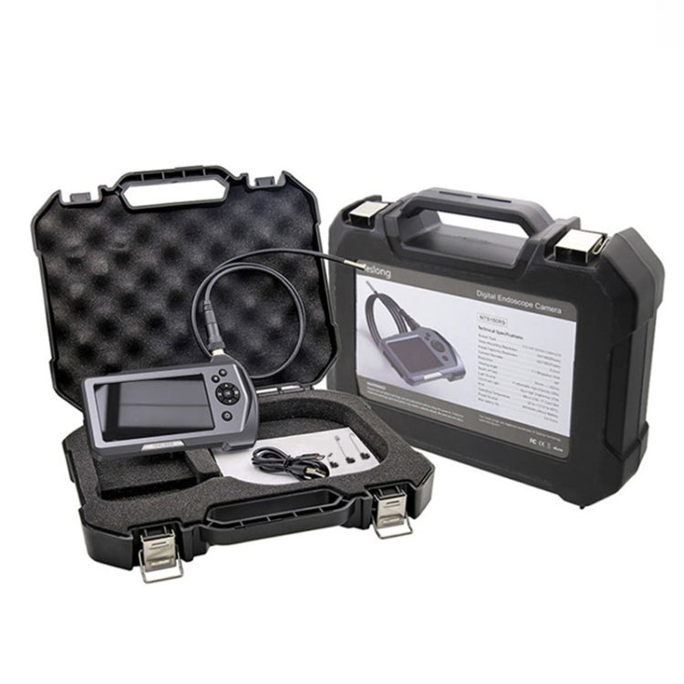 TESLONG NTS450A 4.5-inch Screen Industrial Handheld Endoscope with Light, Speci: 7.6mm Lens-3m - free shipping - PMC TechLife - Order now!