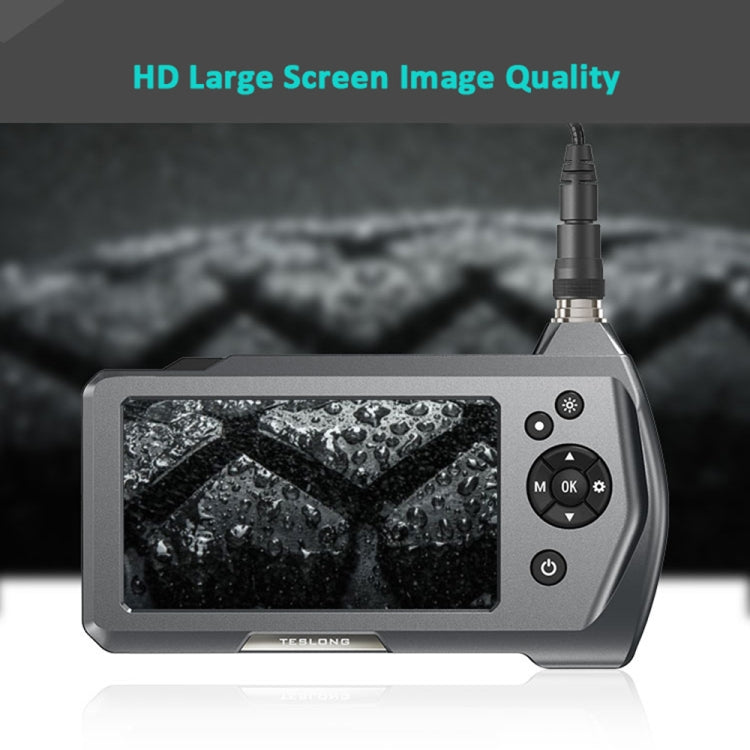 TESLONG NTS450A 4.5-inch Screen Industrial Handheld Endoscope with Light, Speci: 3.9mm Lens-3m - free shipping - PMC TechLife - Order now!