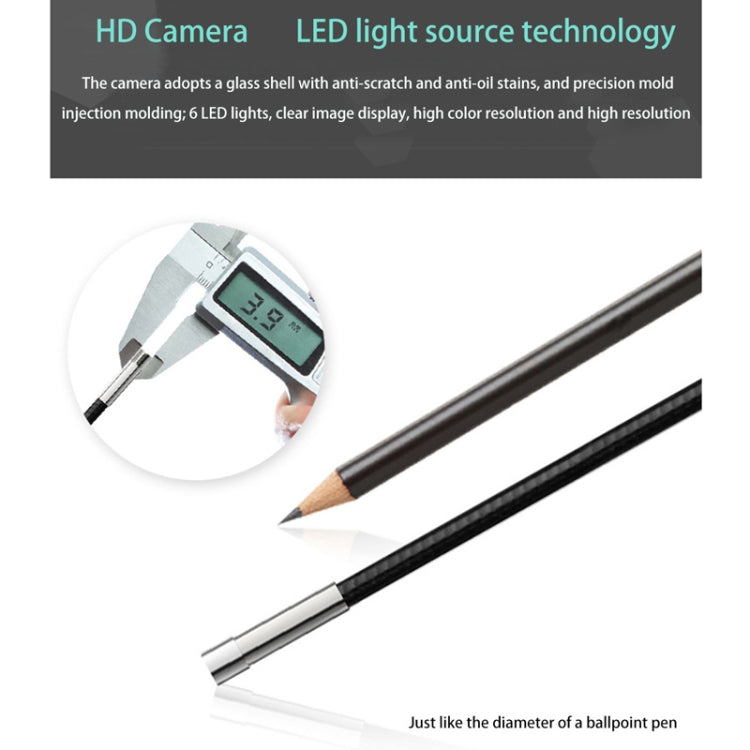TESLONG NTS450A 4.5-inch Screen Industrial Handheld Endoscope with Light, Speci: 7.6mm Lens-5m - free shipping - PMC TechLife - Order now!