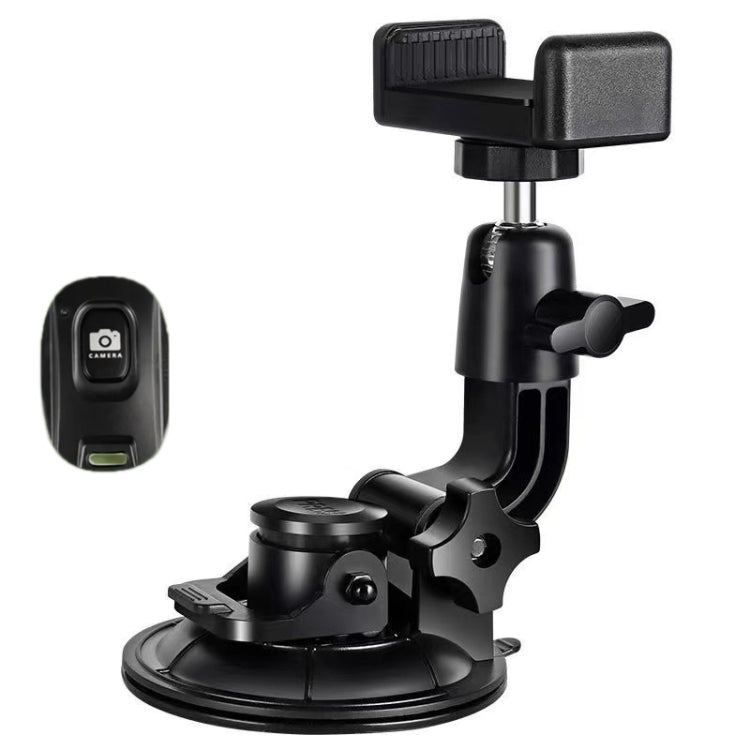 Car Suction Cup Mobile Phone Navigation Live Broadcast Shooting Bracket, Specification: With Bluetooth - Car Holders by PMC Jewellery | Online Shopping South Africa | PMC Jewellery | Buy Now Pay Later Mobicred