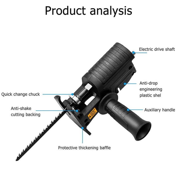 HILDA Quick Installation Cutter Saw Drill Accessories(Without Oil Pot) - Drill & Drill Bits by HILDA | Online Shopping South Africa | PMC Jewellery