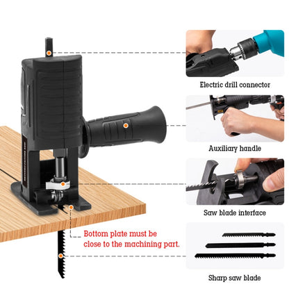 HILDA Quick Installation Cutter Saw Drill Accessories(Without Oil Pot) - Drill & Drill Bits by HILDA | Online Shopping South Africa | PMC Jewellery
