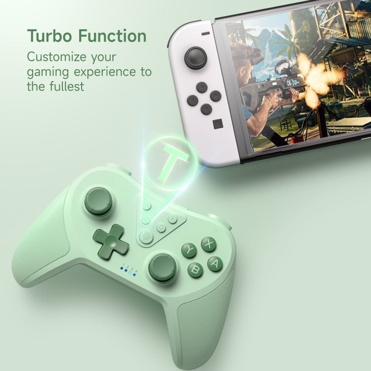 EasySMX T37 Wireless Joysticks Game Controller For Switch / Switch OLED / Switch Lite / PC(Green) - Gamepads by EasySMX | Online Shopping South Africa | PMC Jewellery | Buy Now Pay Later Mobicred