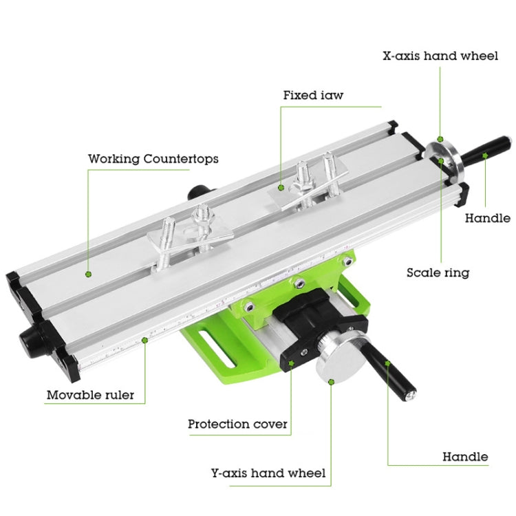 HILDA Multi-Function Micro Drilling And Milling Machine Cruciform Drilling Table(Foam Package) - Others by HILDA | Online Shopping South Africa | PMC TechLife | Buy Now Pay Later Mobicred