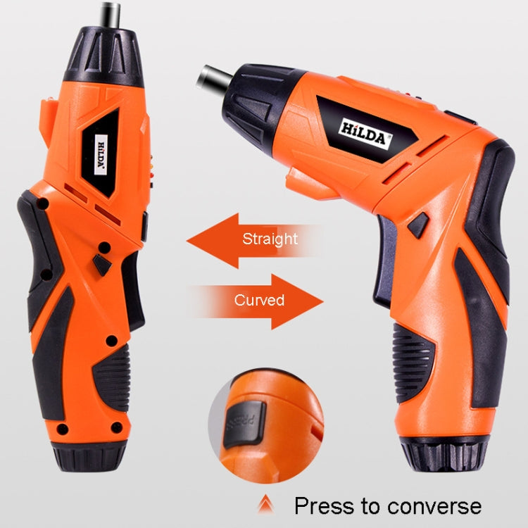 HILDA Multi-Function Li-Ion Screwdriver Mini Screwdriver Set(Black) - Screws by HILDA | Online Shopping South Africa | PMc TechLife | Buy Now Pay Later Mobicred