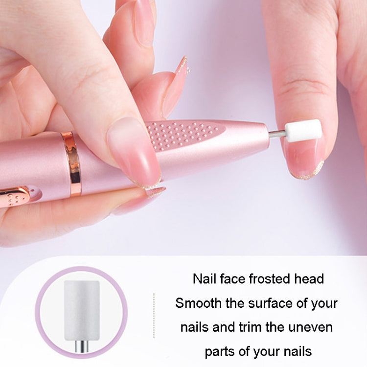 Electrical Nail Polisher Multifunctional Nail Polish Remover Pen Nail Sharpener(Red) - Grinding Tools & Accessories by PMC TechLife | Online Shopping South Africa | PMC TechLife | Buy Now Pay Later Mobicred