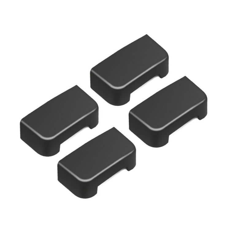 4pcs /Set For Tesla Model Y / 3 Seat Slide Anti Kick Plug Pulley Protective Cover Interior Modification Accessories - Seat Accessories by PMC TechLife | Online Shopping South Africa | PMC TechLife | Buy Now Pay Later Mobicred