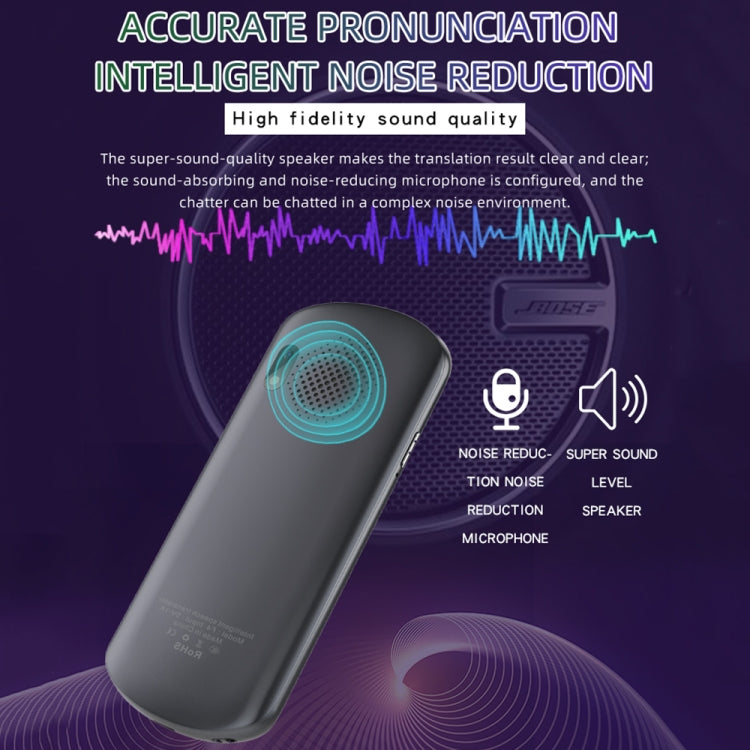 2.88-inch HD Screen WiFi Translator 139 Languages Voice Translator Photo Recording Translator Pen(Dark Gray) -  by PMC TechLife | Online Shopping South Africa | PMC TechLife | Buy Now Pay Later Mobicred