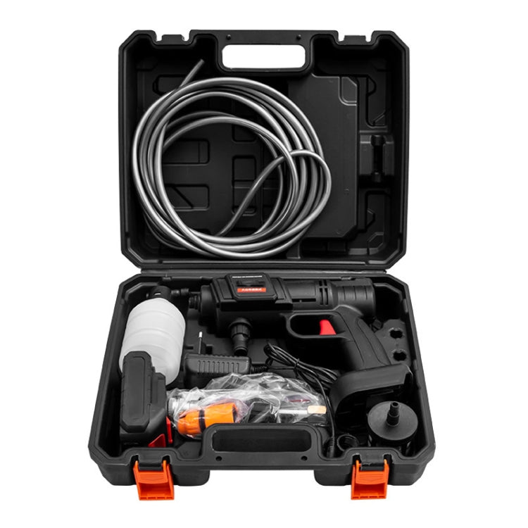 HILDA 21V High Pressure Water Torch Lithium Car Washer Plastic Package, Model: EU Plug + 1 Battery - free shipping - PMC TechLife - Order now!