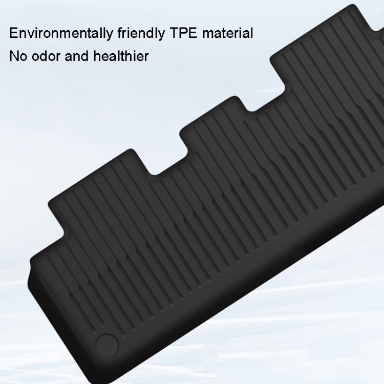 6pcs /Set For Tesla Model 3 Double Layer TPE Injection Car Foot Mats Interior Accessories - Seat Accessories by PMC TechLife | Online Shopping South Africa | PMC TechLife | Buy Now Pay Later Mobicred
