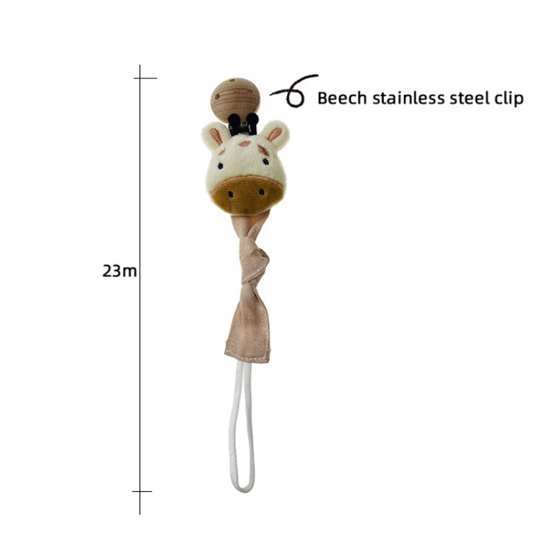 Animal Head Pacifier Chain Newborn Pacifier Clip, Style: Dinosaur - Cups & Silicone Nipple by PMC TechLife | Online Shopping South Africa | PMC TechLife | Buy Now Pay Later Mobicred