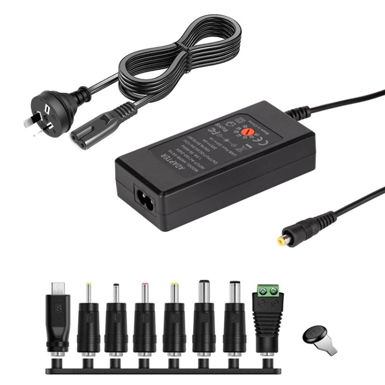 65W 6-20V Adjustable 3A DC Power Adapter Charger, Specification: AU Plug - Universal Power Adapter by PMC TechLife | Online Shopping South Africa | PMC TechLife | Buy Now Pay Later Mobicred