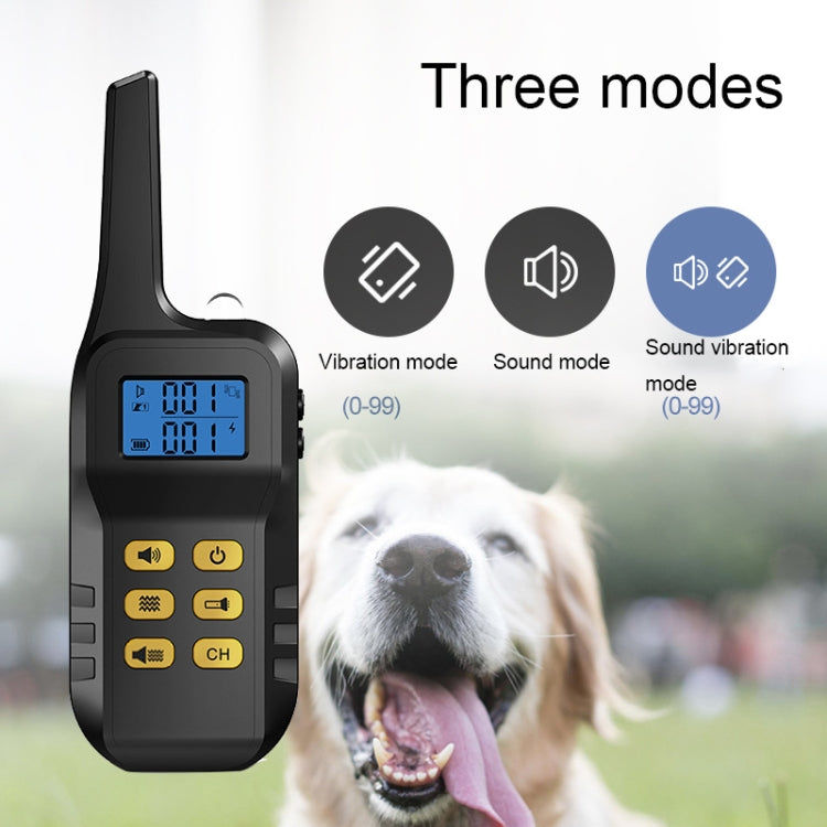 Dog Training Device Automatic Bark Stopper Dog Training Electronic Collar, Style: For-One-Dog(Yellow) - Training Aids by PMC TechLife | Online Shopping South Africa | PMC TechLife | Buy Now Pay Later Mobicred