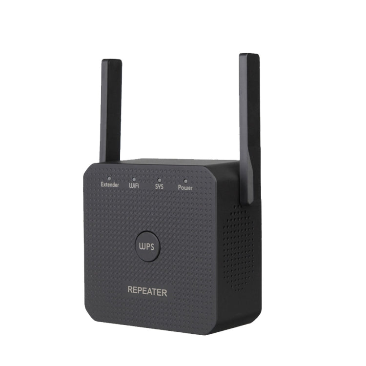 2.4G 300M Wifi Repeater Wifi Extender Wifi Amplifier With 1 LAN Port UK Plug - Broadband Amplifiers by PMC Jewellery | Online Shopping South Africa | PMC Jewellery | Buy Now Pay Later Mobicred
