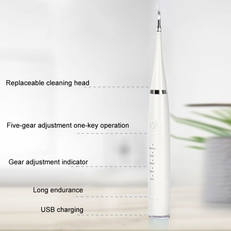 Electric Dental Scaler Accessories Replacement Head, Color: 5pcs Toothbrush Head Green - Replacement Brush Heads by PMC TechLife | Online Shopping South Africa | PMC TechLife
