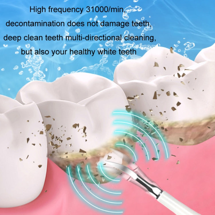 6 In 1 Electric Dental Scaler Calculus Removal Teeth Cleaning Set, Color: White Basic - Oral Irrigators by PMC TechLife | Online Shopping South Africa | PMC TechLife | Buy Now Pay Later Mobicred