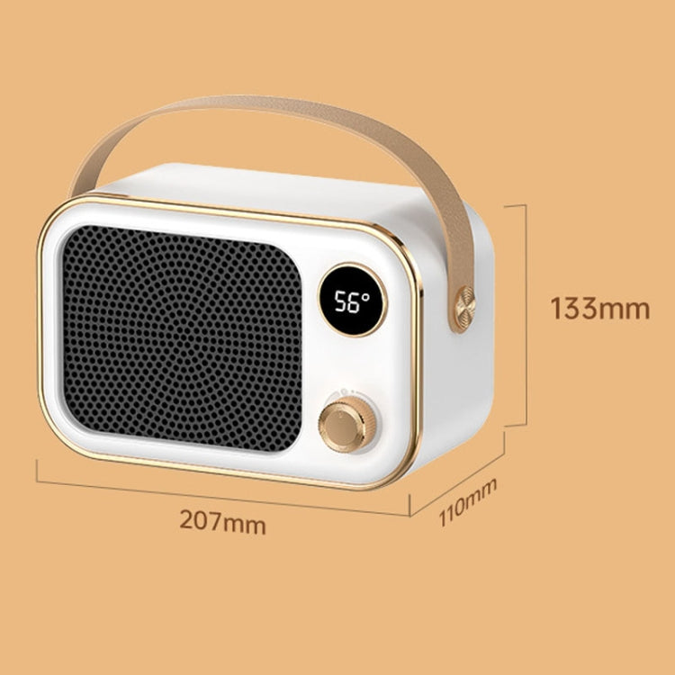 1200W Electric Heater Winter Hand Warmer with Screen Display,EU Plug(Orange) - Electric Heaters by PMC TechLife | Online Shopping South Africa | PMC TechLife | Buy Now Pay Later Mobicred