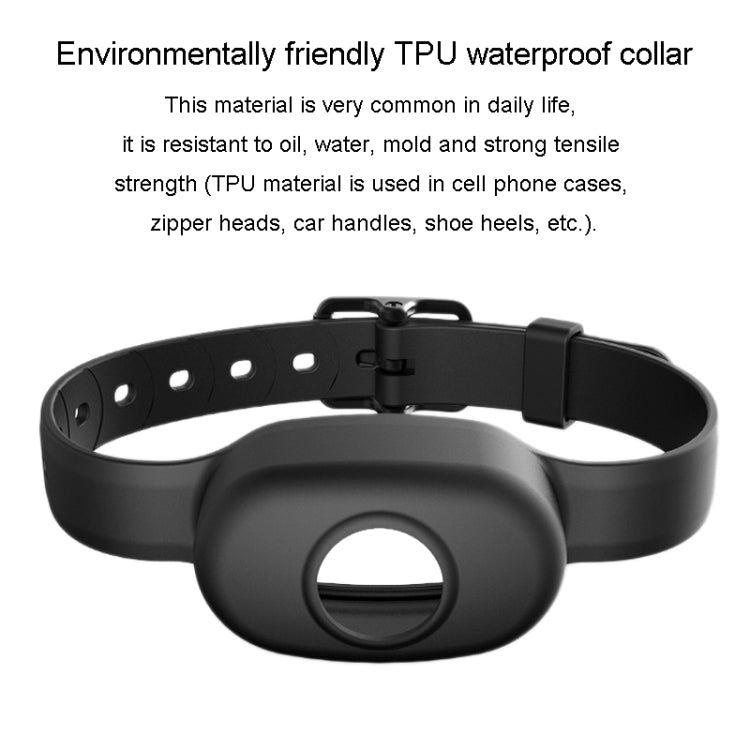 Auto Stop Barker Pet Shock Collar Dog Trainer(Black) - Training Aids by PMC TechLife | Online Shopping South Africa | PMC TechLife