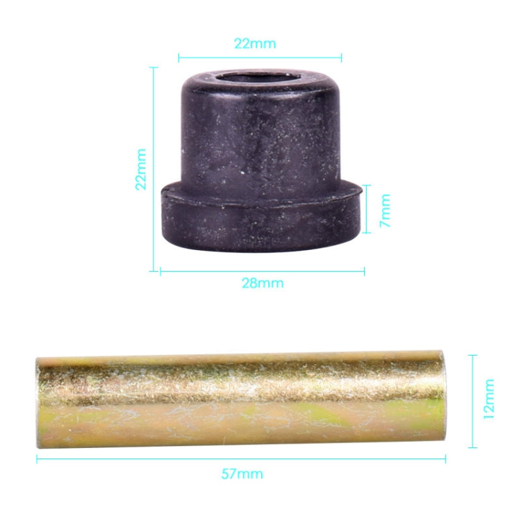 Golf Cart Front And Rear Steel Plate Rubber Sleeve Iron Sleeve Kit Leaf Spring Bushings, Specification: Iron Sleeve - Engine Fittings by PMC TechLife | Online Shopping South Africa | PMC TechLife | Buy Now Pay Later Mobicred