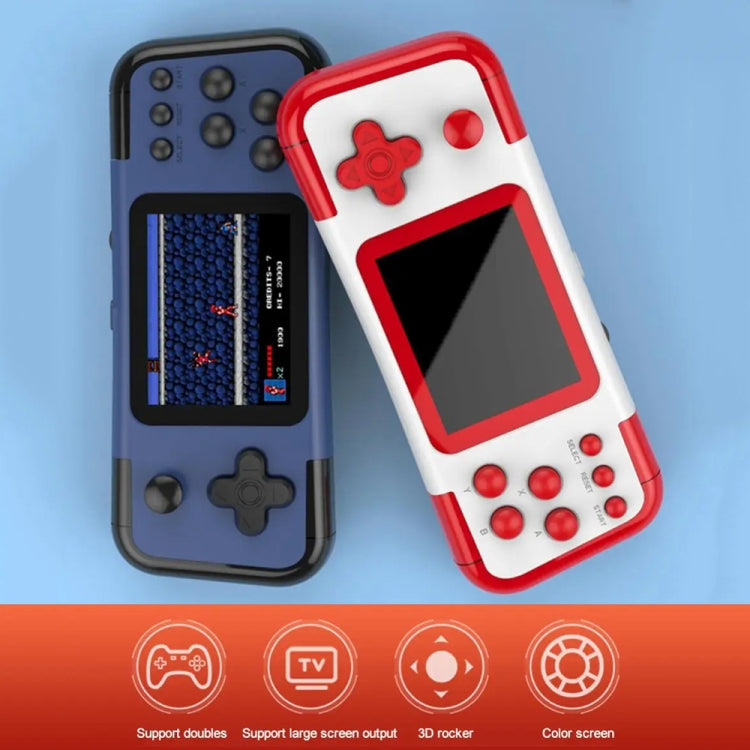 A12 3.0-Inch HD Colorful Screen Retro Handheld Game Console With 666 Built-In Games, Model: Double Red White - Pocket Console by PMC Jewellery | Online Shopping South Africa | PMC Jewellery | Buy Now Pay Later Mobicred