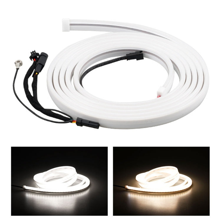 For Tesla Front Trunk LED Ambient Light Strip, Size: For 18-20 Model 3(Warm White) - Atmosphere lights by PMC TechLife | Online Shopping South Africa | PMC TechLife | Buy Now Pay Later Mobicred