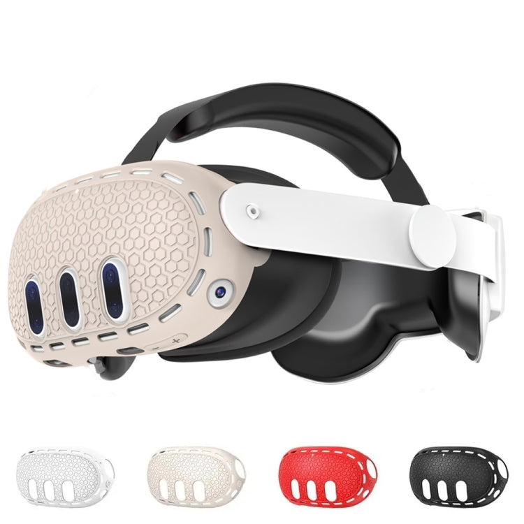 For Meta Quest 3 VR Host Silicone Protective Case Smart Device Accessories(White) - free shipping - PMC TechLife - Order now!
