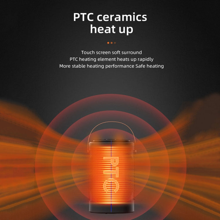 Remote Control Touch Screen Household Desktop PTC Instant Heating Heater, Style: US Plug(Electronic Model) - Electric Heaters by PMC TechLife | Online Shopping South Africa | PMC TechLife | Buy Now Pay Later Mobicred