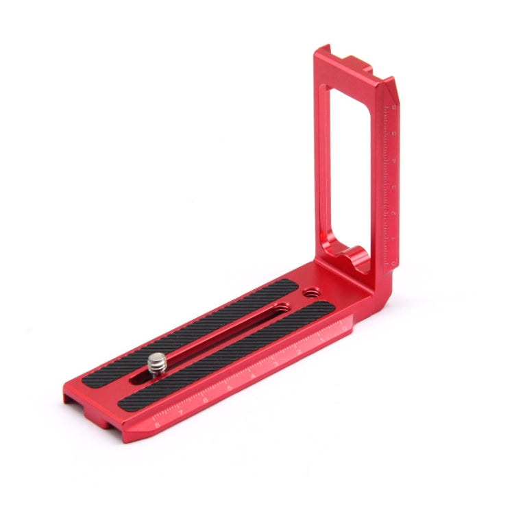 Universal Camera L Shape Bracket Quick Release Plate for Camera RSC2 / RS3 Stabilizers, Spec: L-450 Red - L-Bracket by PMC TechLife | Online Shopping South Africa | PMC TechLife | Buy Now Pay Later Mobicred