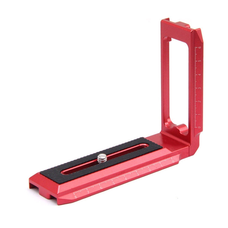 Universal Camera L Shape Bracket Quick Release Plate for Camera RSC2 / RS3 Stabilizers, Spec: L-440 Red - L-Bracket by PMC TechLife | Online Shopping South Africa | PMC TechLife | Buy Now Pay Later Mobicred
