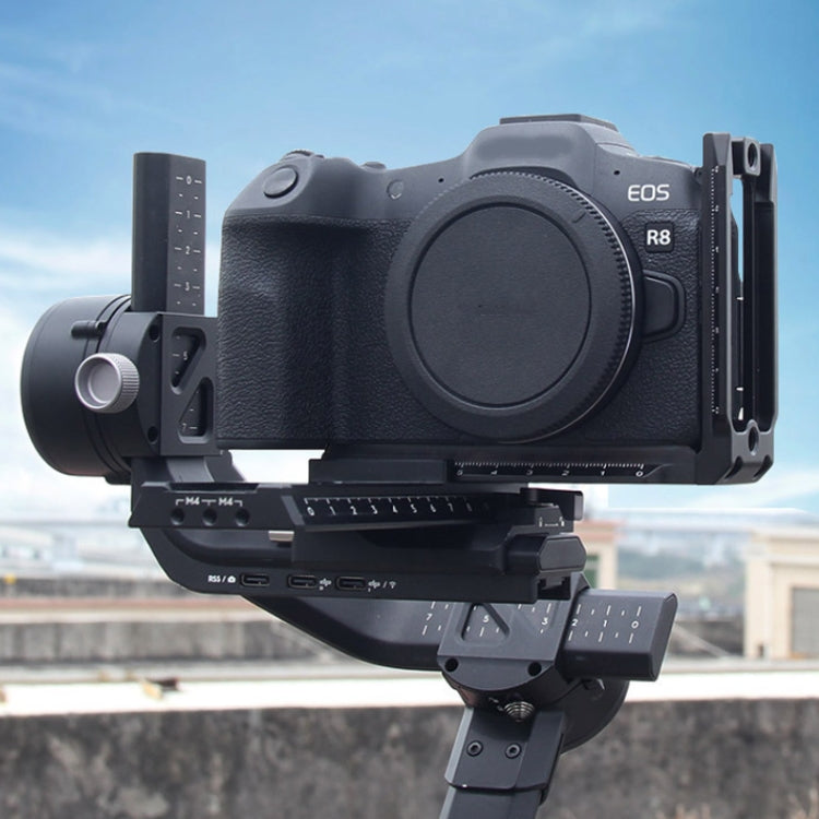 Universal Camera L Shape Bracket Quick Release Plate for Camera RSC2 / RS3 Stabilizers, Spec: L-440 Blue - L-Bracket by PMC TechLife | Online Shopping South Africa | PMC TechLife | Buy Now Pay Later Mobicred