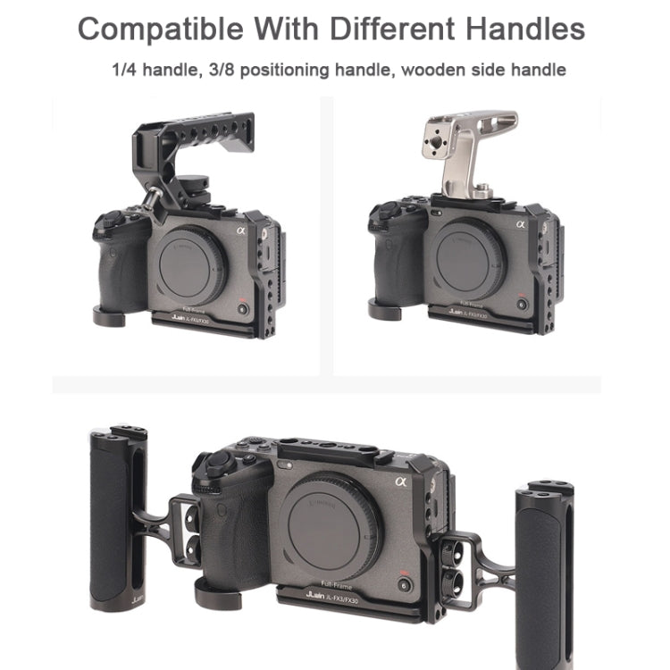 For Sony FX30 FX3 Camera JLWIN Protection Cage Stabilizer Rig, Spec: Only Rabbit Cage - free shipping - PMC TechLife - Order now!