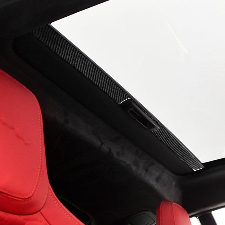 For Jaguar F-TYPE 2013+ Universal Sunroof Handle Sticker For Left And Right Drive(Red) - Car Interior Mouldings by PMC Jewellery | Online Shopping South Africa | PMC Jewellery | Buy Now Pay Later Mobicred