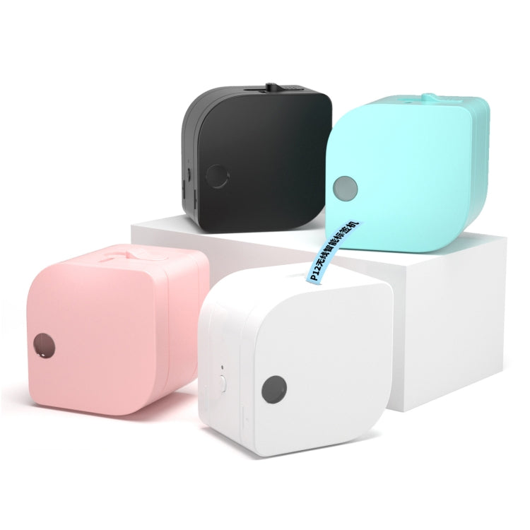 Phomemo P12Pro Li-Ion Battery Compact Bluetooth Convenient Self-Adhesive Thermal Label Printer(Green) - free shipping - PMC TechLife - Order now!