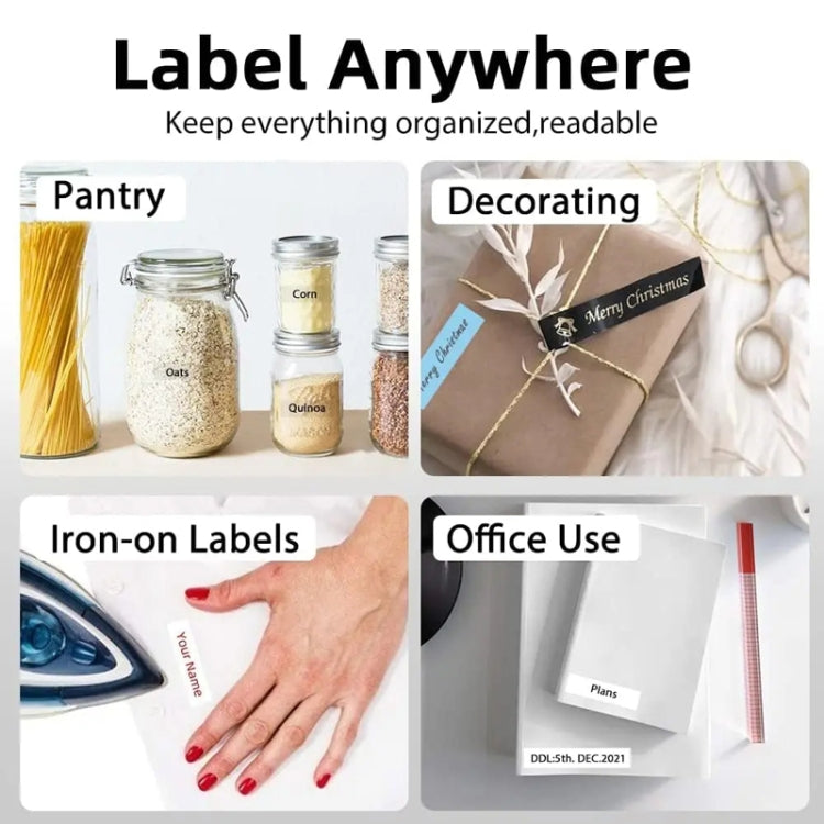 Phomemo P12Pro Li-Ion Battery Compact Bluetooth Convenient Self-Adhesive Thermal Label Printer(Black) - free shipping - PMC TechLife - Order now!