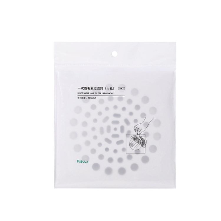 FASOLA 15pcs /Bag Sink Disposable Filter Sewer Mouth Non-woven Floor Drain Sticker, Spec: Large Hole - free shipping - PMc TechLife - Order now!