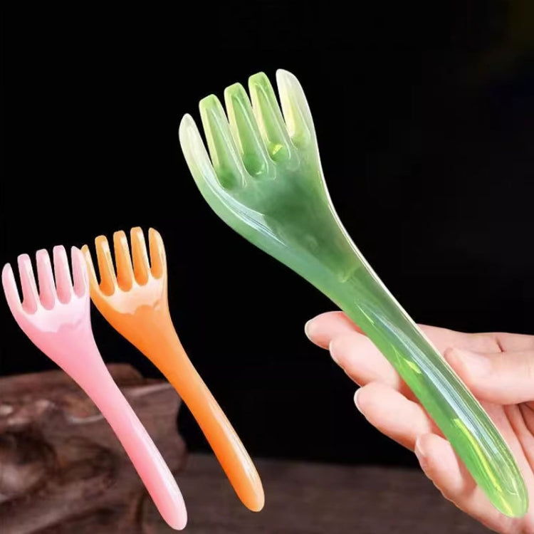 Five Claws Massager Meridian Stress Reducing Massage Comb(Yellow) - free shipping - PMC TechLife - Order now!