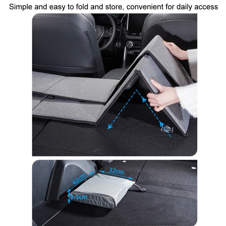 Car Camping Bed Folding Board SUV Rear Row Extension Board For Tesla, Color: Gray - free shipping - PMC TechLife - Order now!