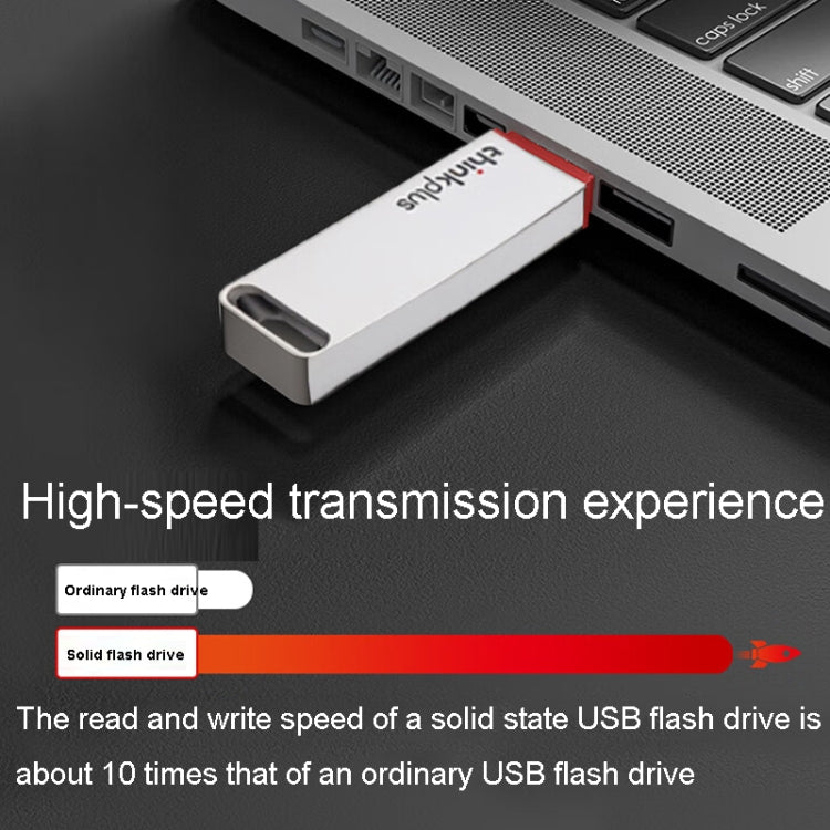 Lenovo Thinkplus TU100Pro USB3.1 Solid State Flash Drive High Capacity Metal USB Memory Disk, Size: 512G(Gray) - free shipping - PMC Jewellery - Order now!