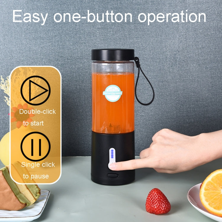 Portable Multifunctional USB Rechargeable Juice Extractor Cup Mini Electrical Juicer(White) - free shipping - PMC TechLife - Order now!