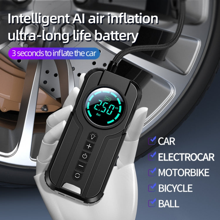 Car Wireless Inflatable Pump Electric Car Tyre 12V High Power Inflator(Upgrade) - free shipping - PMC TechLife - Order now!