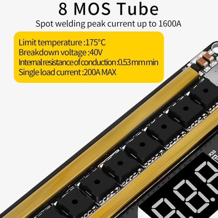 GX591 Full Functional Version 12V Handheld Portable 18650 Mobile Lithium Battery Point Welding Machine, Style: Without Shell - Others by PMC TechLife | Online Shopping South Africa | PMC TechLife | Buy Now Pay Later Mobicred
