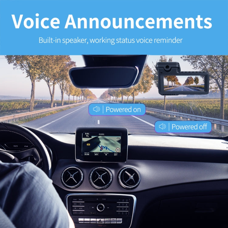 FISANG 2K HD Night Vision Car Single Recording Wireless WIFI Car Driving Recorder(M8Pro) - Car DVRs by FISANG | Online Shopping South Africa | PMC Jewellery | Buy Now Pay Later Mobicred