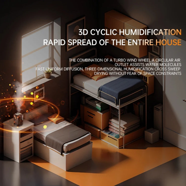 3L Smart Spray Humidifier Three-hole Spray With Night Light, Spec: USB - free shipping - PMC TechLife - Order now!